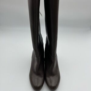 Nine West Dark Brown Over the Knee Boots